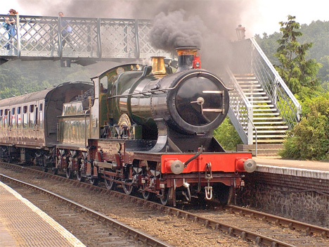 Steam train at North Norfolk railway